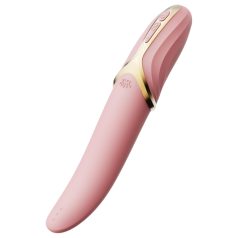   Zalo Eve - vibrador rotatorio recargable con calor - silicona rosa