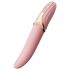 Zalo Eve - vibrador recargable giratorio con calor (rosa)
