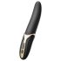 Zalo Eve - vibrador rotador con calor, recargable (negro)
