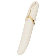   Zalo Eve - vibrador rotativo recargable con calor - silicona blanca