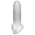 Fat Boy Checker Box - funda para pene 15 cm - silicona blanca