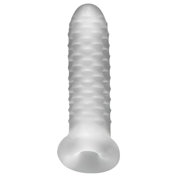 Fat Boy Checker Box - funda para pene 15 cm - silicona blanca