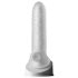 Fat Boy Checker Box - funda pene - textura relieve - 17cm blanco