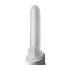 Fat Boy Micro Acanalado - funda para pene (19cm) - blanco