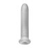 Fat Boy Micro Acanalado - funda para pene (19cm) - blanco