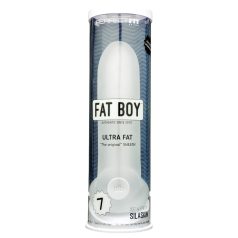Fat Boy Original Ultra Fat - funda para pene 19cm - blanco