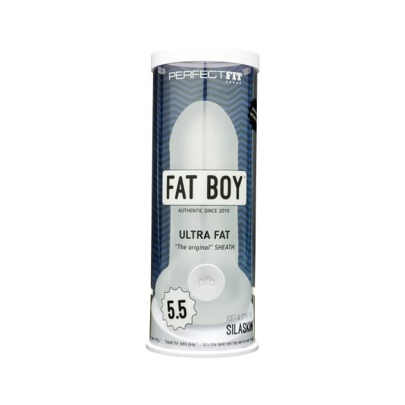 Fat Boy Original Ultra Fat - funda para pene (15 cm) - blanco