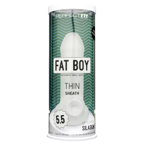 Fat Boy Thin - funda pene - 15 cm - blanco
