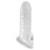 Macho Delgado - funda pene (15cm) - blanco