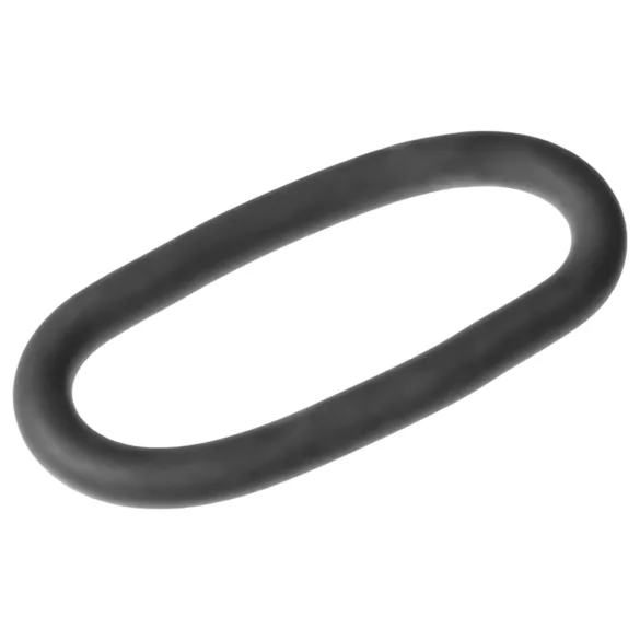 Perfect Fit - anillo para pene grueso - silicona negra 30 cm