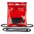 Perfect Fit Slim Wrap - anillo para pene fino - set de 3 piezas - negro