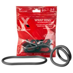   Perfect Fit - anillo para pene delgado - silicona negra - 22 cm