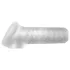 Perfect Fit Breeder - funda pene abierta - silicona blanca