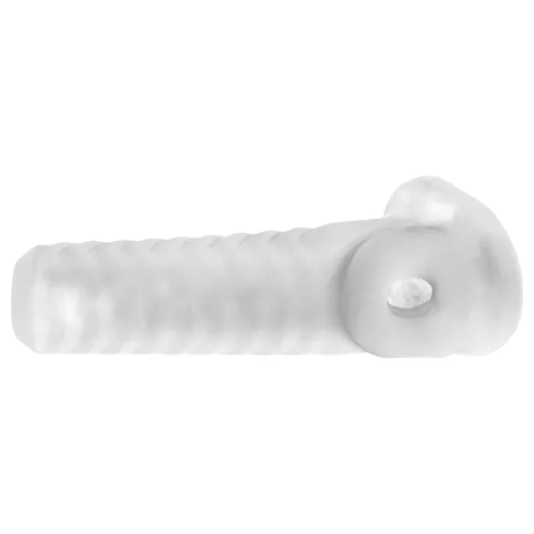 Perfect Fit Breeder - funda pene abierta - silicona blanca