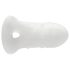 Fat Boy Thin - funda para pene 10cm - silicona blanca
