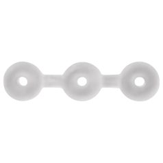   Perfect Fit Triple - anillo para pene set de 3 - silicona blanca