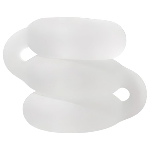 Perfect Fit Triple - anillo para pene set de 3 - silicona blanca