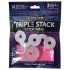 Perfect Fit Triple - juego de anillos para el pene (blanco)