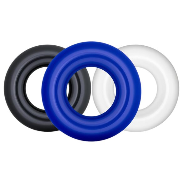 Set 3 Anillos - Erección Duradera (Variedad de Colores)