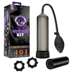   Quickie Kit - bomba de vacío para pene - grosor - set 4 piezas