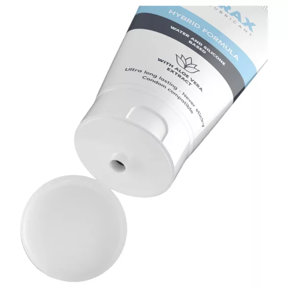 Lubrax - lubricante híbrido - base agua y silicona - 50 ml