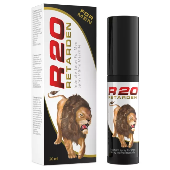 Intimateline R20 - spray retardante refrescante para hombres (20 ml)