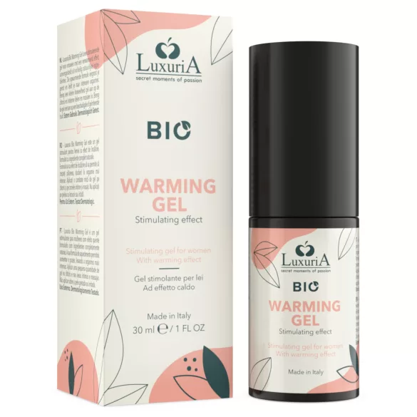 Intimateline Luxuria BIO - gel estimulante/caliente para mujeres (30 ml)