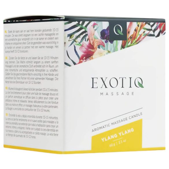 Exotiq - vela de masaje aromática - ylang ylang - 60g