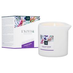 Exotiq Violet Rose - vela para masaje - aroma floral - 60g