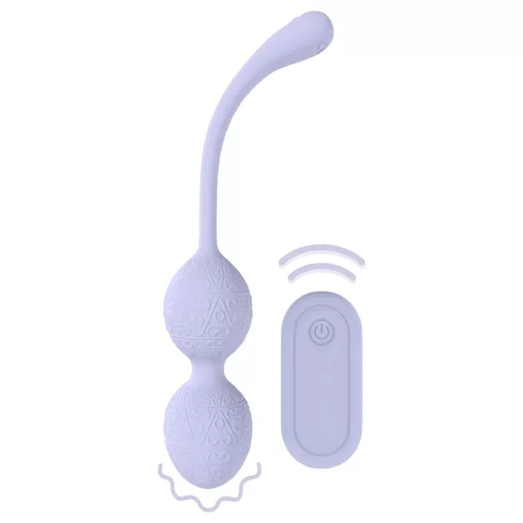 Loveline - bolas Kegel vibradoras - lila