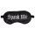 Ouch! - Antifaz de satén negro con inscripción "Spank Me"