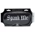 Ouch! - Antifaz de satén negro con inscripción "Spank Me"