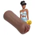 XKIN Beauty Queen Lulu - masturbador de vagina realista (tono moreno natural)