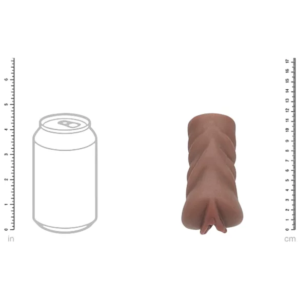 XKIN Next Door Amani - vagina masturbadora realística (tono moreno natural)