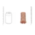XKIN Honey Celeste - masturbador de vagina realista (color natural)