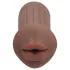 XKIN - masturbador de boca artificial - talla S (tono natural oscuro)