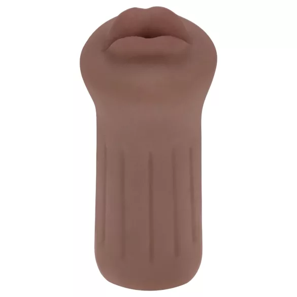 XKIN - masturbador de boca artificial - talla S (tono natural oscuro)