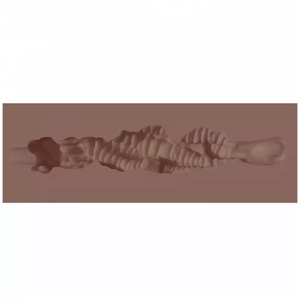 XKIN - masturbador de boca artificial - talla S (tono natural oscuro)