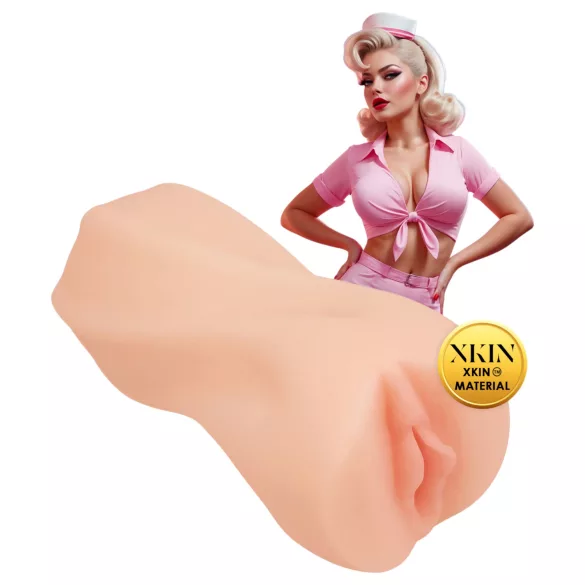 XKIN Cutie Darla - masturbador de vagina realista (color natural)