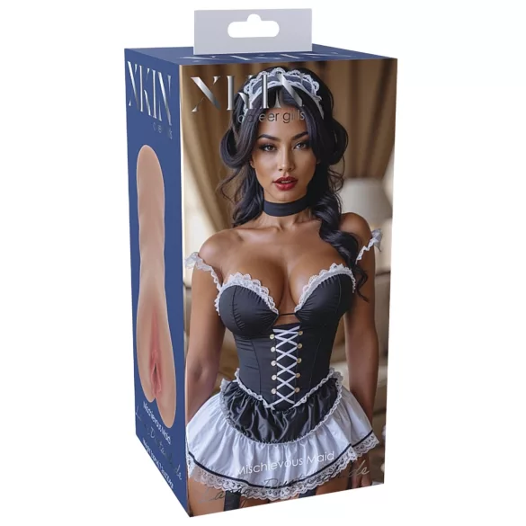 XKIN Maid Lacey - masturbador vaginal realista (color natural)