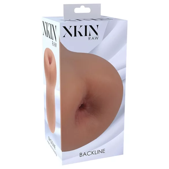 XKIN - masturbador de culo falso realista - M (tono natural oscuro)
