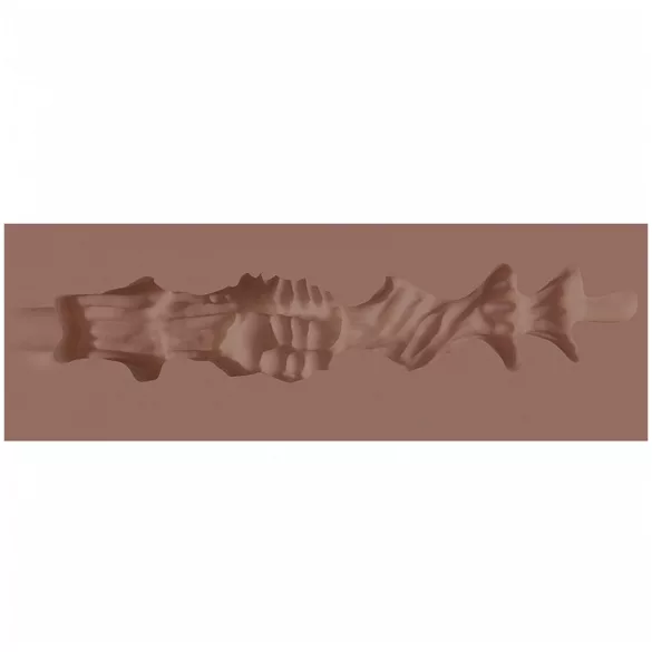 XKIN - vagina artificial realista - Talla L (tono oscuro natural)