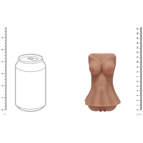 XKIN Enchantress Amara - masturbador vaginal realista (color natural)