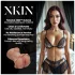XKIN Enchantress Amara - masturbador vaginal realista (color natural)