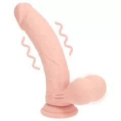   RealRock - consolador realista de doble densidad (color carne) - 18 cm