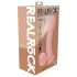 RealRock - consolador realista de doble densidad (color carne) - 18 cm