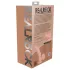 RealRock - consolador realista de doble densidad (color carne) - 18 cm