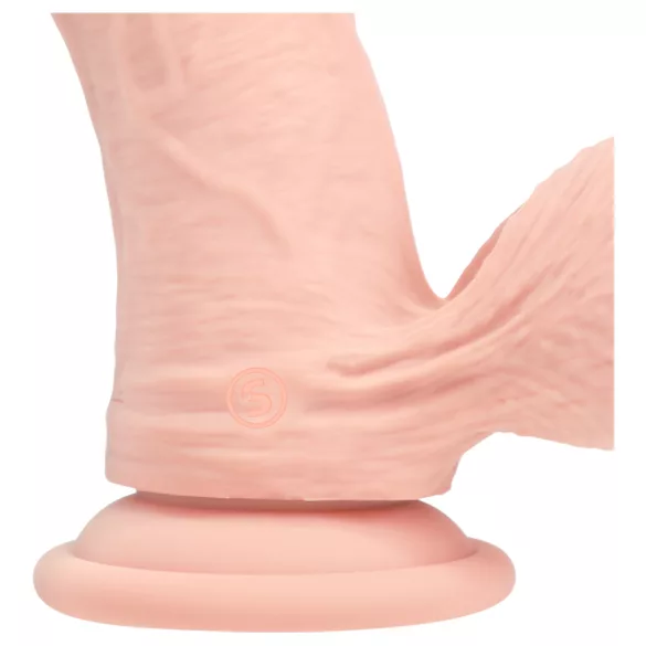RealRock - consolador realista de doble densidad (color carne) - 18 cm