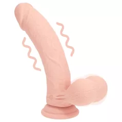   RealRock - consolador realista de doble densidad (color piel) - 20 cm