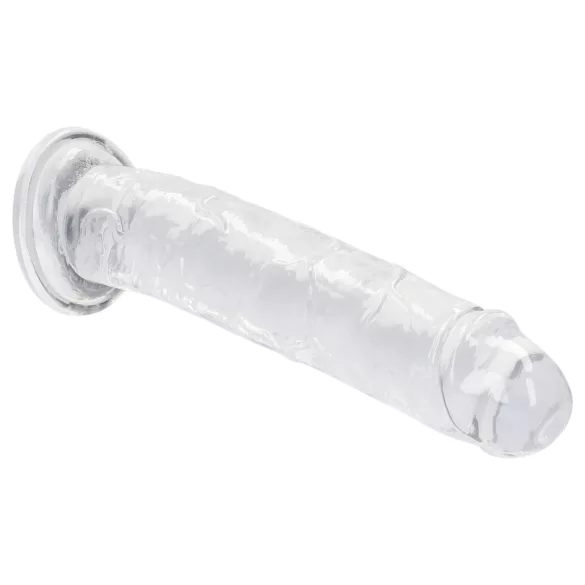 RealRock - consolador realista con ventosa (transparente) - 12,7 cm